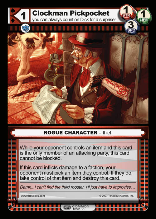 Clockman Pickpocket